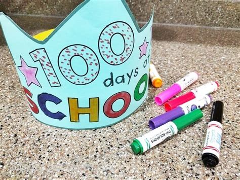 100 day of school headband free|free 100th day headband.